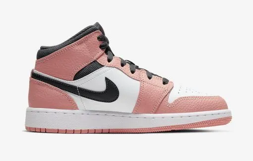 NIKE AIR JORDAN 1 MID BLACK GOLD