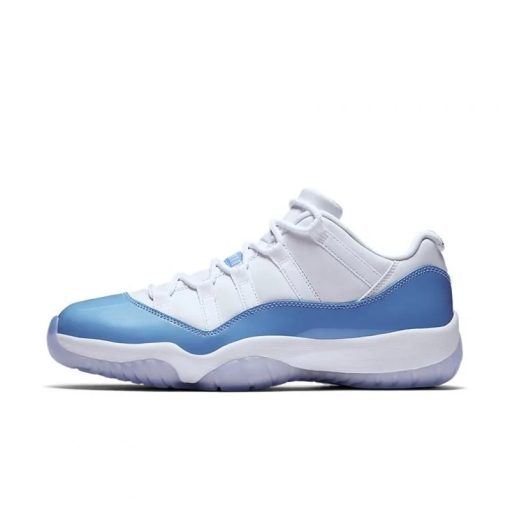 NIKE AIR JORDAN 11 WHITE AND LIGHT BLUE