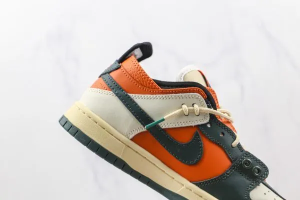 NIKE SB Dunk Low Orange green