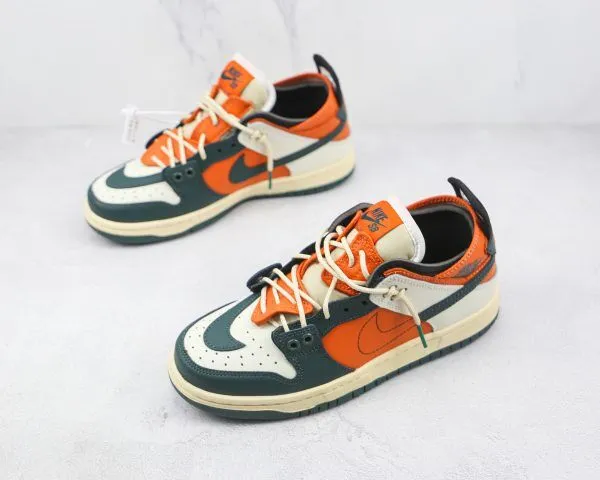 NIKE SB Dunk Low Orange green