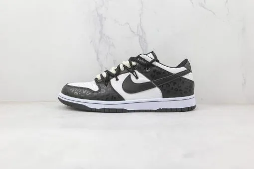 NIKE SB Dunk Low White black Drawstring