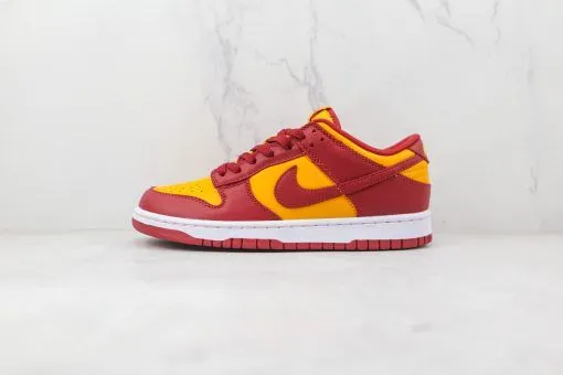 NIKE SB Dunk Low Red and yellow