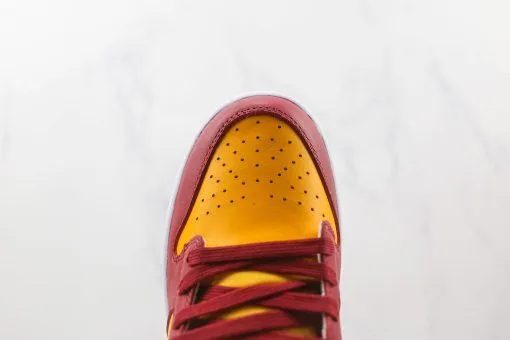 NIKE SB Dunk Low Red and yellow