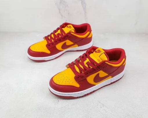 NIKE SB Dunk Low Red and yellow