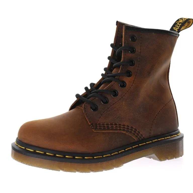 DR.MARTENS 1490 HIGH BOOTS SMOOTH CHERRY RED