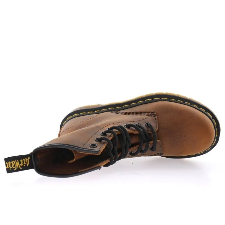 DR.MARTENS 1490 HIGH BOOTS SMOOTH CHERRY RED