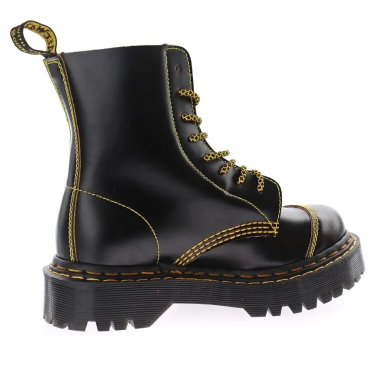 DR.MARTENS 1490 HIGH BOOTS SMOOTH CHERRY RED