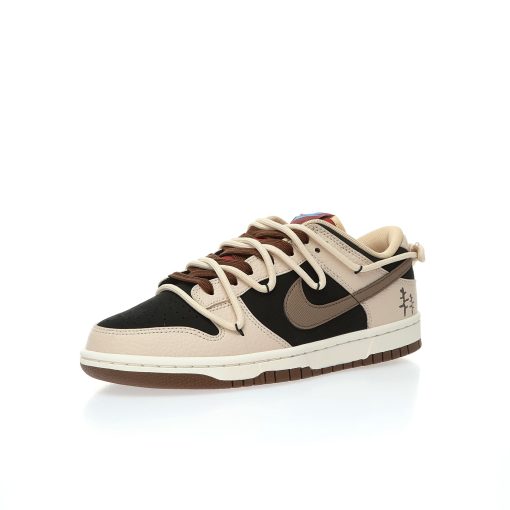 Nike SB Dunk Low”Black/Milk White/Brown”