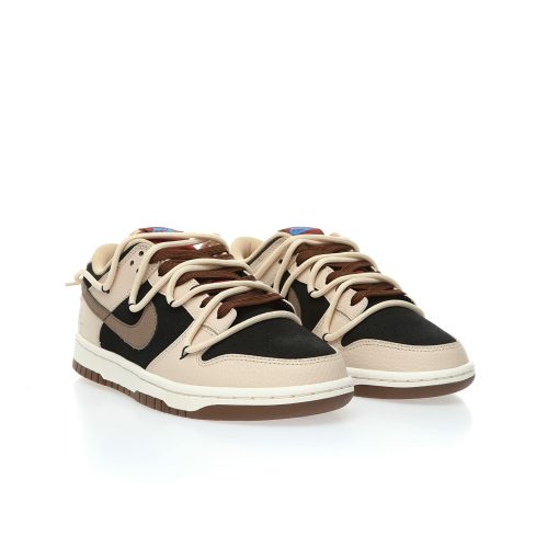 Nike SB Dunk Low”Black/Milk White/Brown”