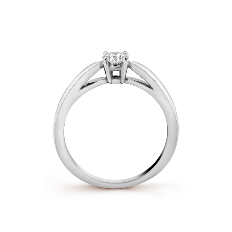 Bonheur solitaire ring