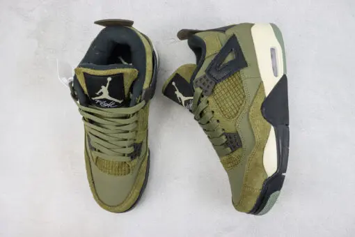 Air Jordan 4 Retro Olive Canvas