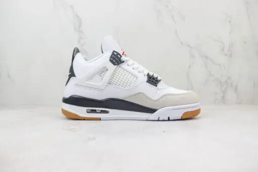 Nike SB x Air Jordan 4 Retro White & Black