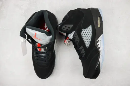 Air Jordan 5 Retro Black Metallic