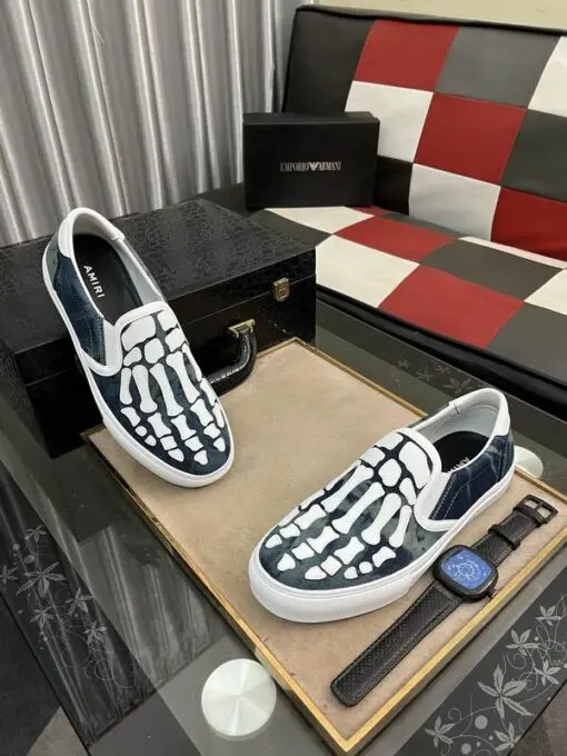 Amiri Jeans White Low Sneaker