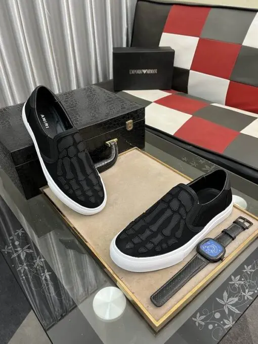 Amiri Bone Sneakers Black/White