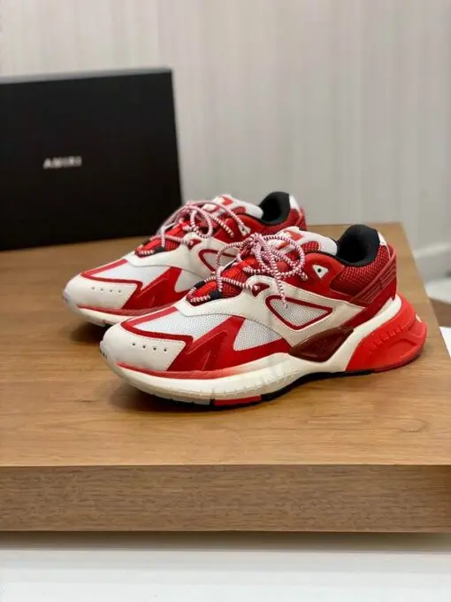 Amiri MA 2 Runner Sneaker Red/White