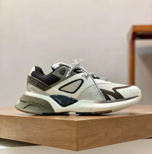 AMIRI MA Runner Leather Sneakers Brown