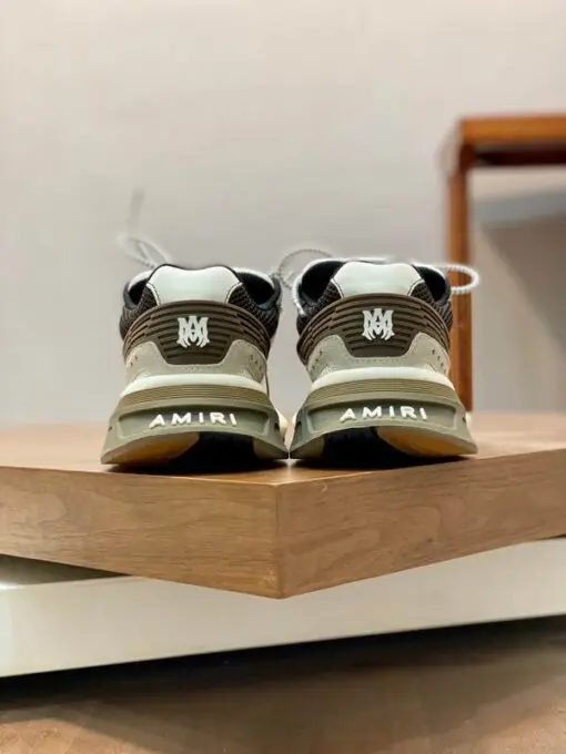 AMIRI MA Runner Leather Sneakers Brown