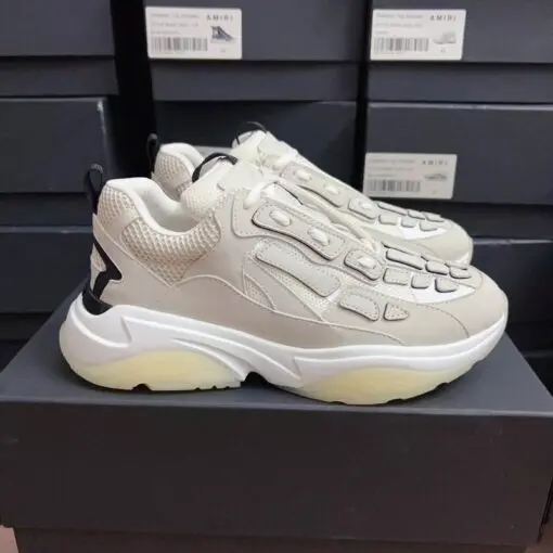 AMIRI Bone Runner Sneakers Grey
