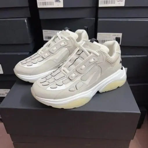 AMIRI Bone Runner Sneakers Grey