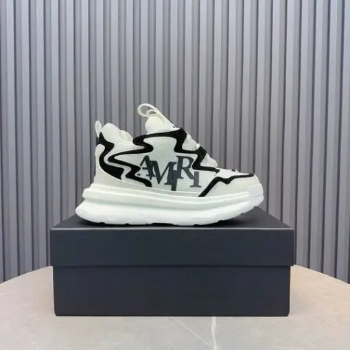 AMIRI Daymaster White Low-Top Sneakers