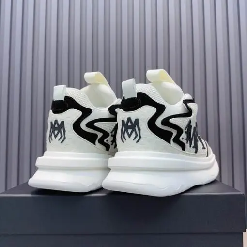 AMIRI Daymaster White Low-Top Sneakers