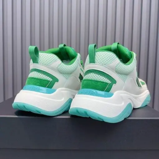 AMIRI Bone Runner Sneakers Green Gery