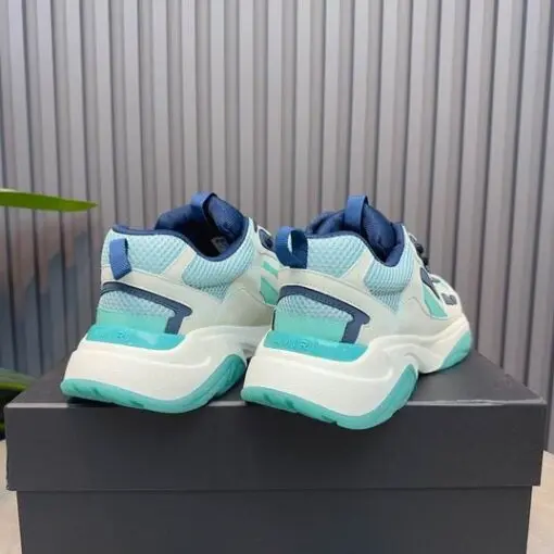 AMIRI Bone Runner Sneakers White Blue