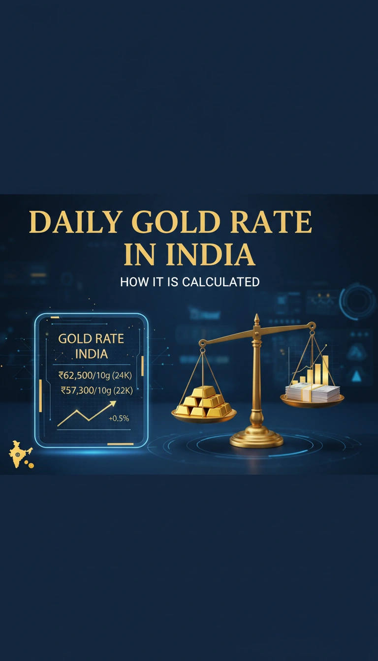 Daily Gold Rate in India – How It Is Calculated