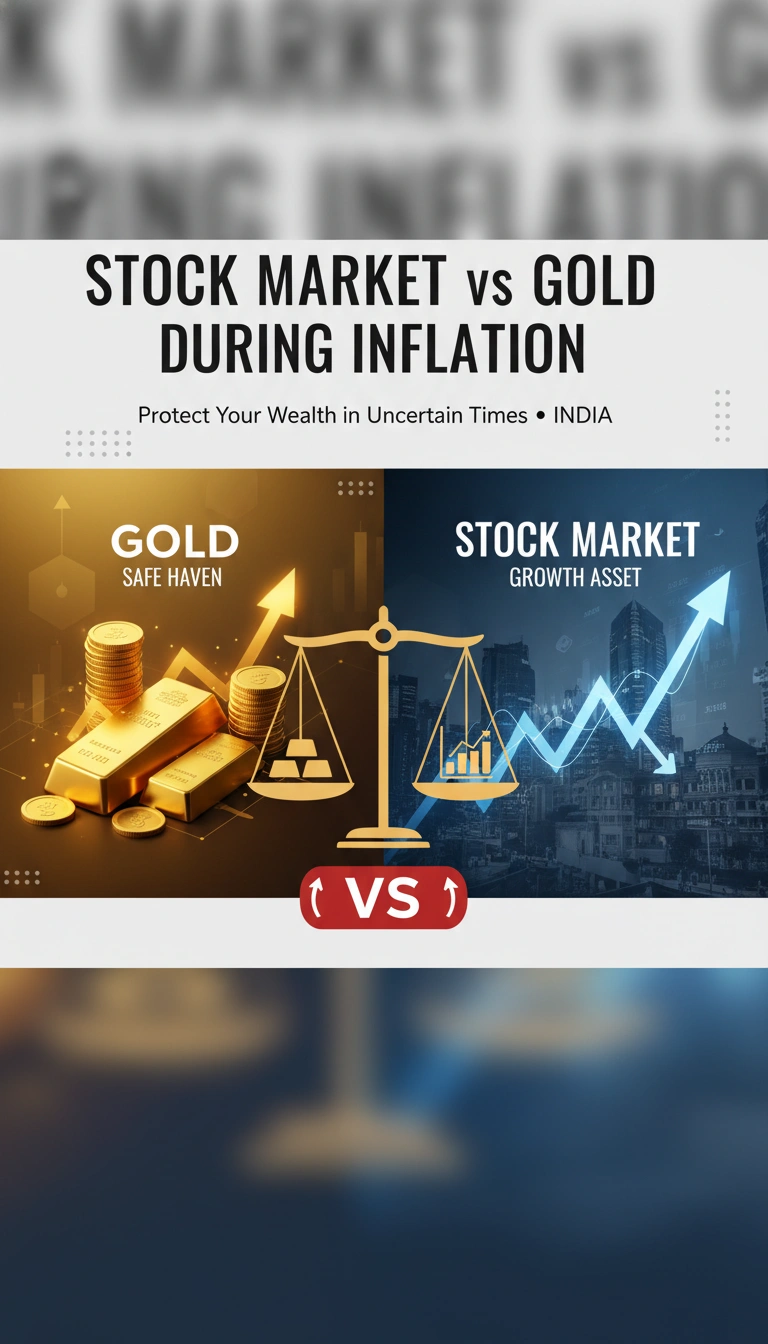 Stock Market vs Gold During Inflation