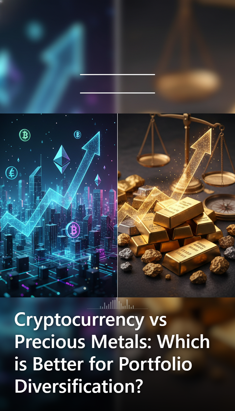 Cryptocurrency vs Precious Metals: Which is Better for Portfolio Diversification?