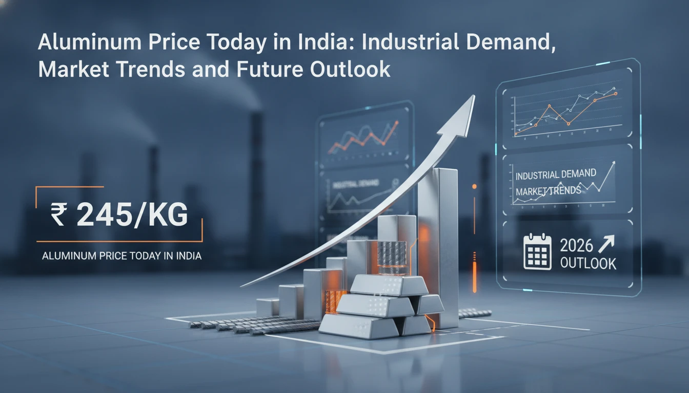 Aluminum Price Today in India: Industrial Demand, Market Trends and Future Outlook