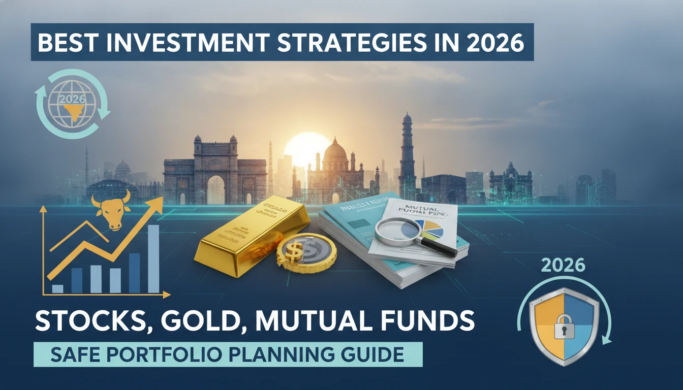 Best Investment Strategies in 2026: Stocks, Gold, Mutual Funds and Safe Portfolio Planning Guide