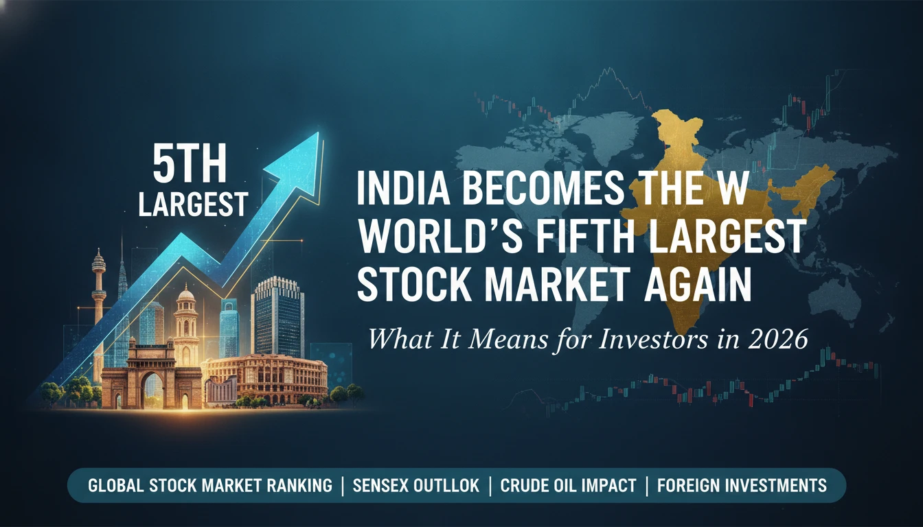 India Becomes the World's Fifth Largest Stock Market Again: What It Means for Investors in 2026