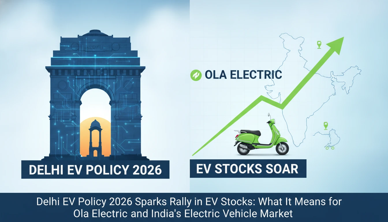 Delhi EV Policy 2026 Sparks Rally in EV Stocks: What It Means for Ola Electric and India's Electric Vehicle Market