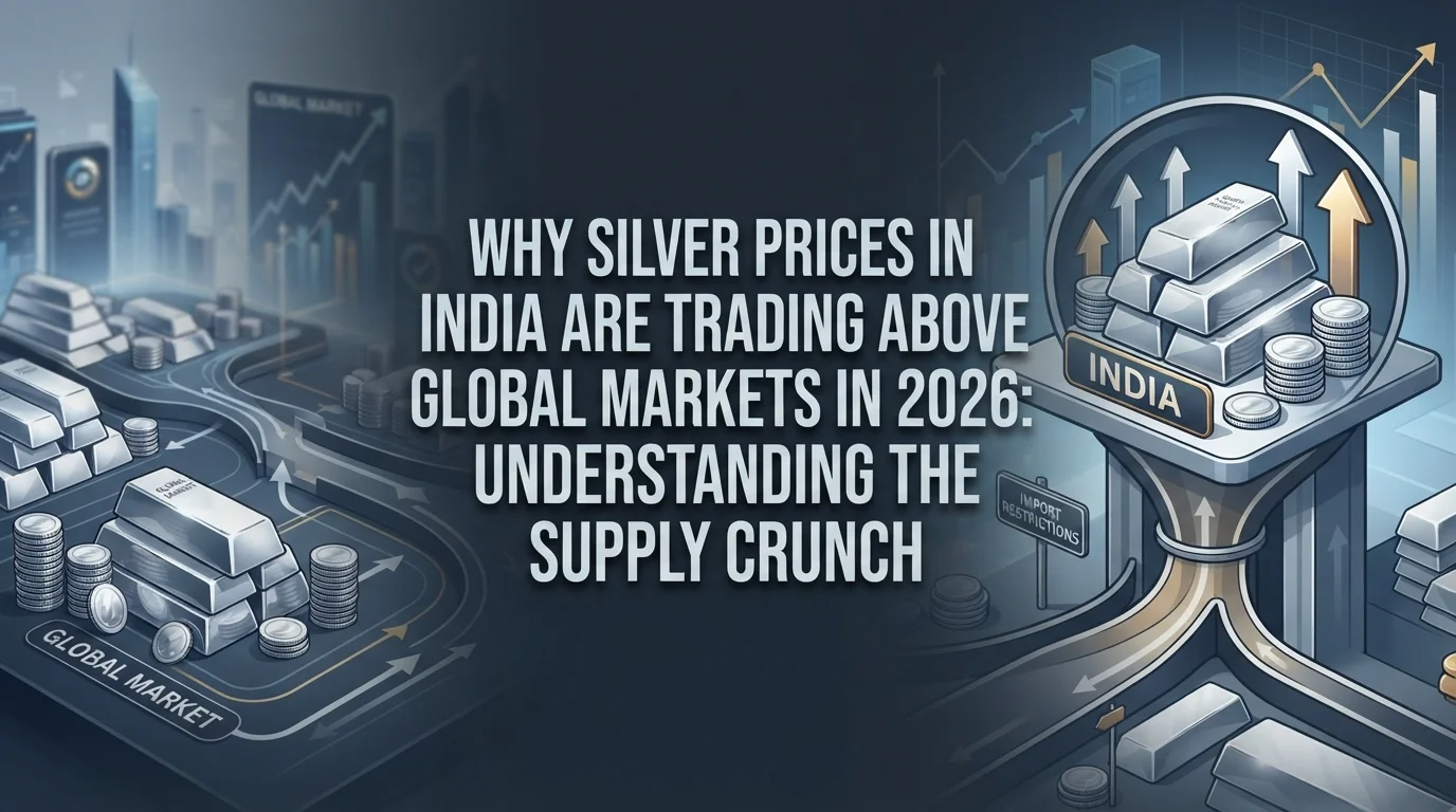 Why Silver Prices in India Are Trading Above Global Markets in 2026: Understanding the Supply Crunch