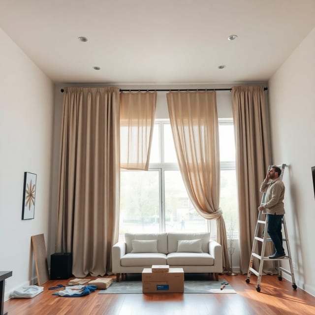 Expert Curtain Installation Solutions - Licensed