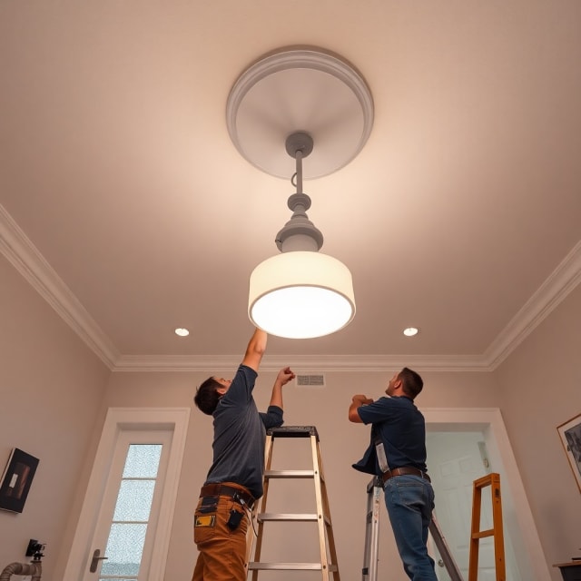 Light Fixture Installation