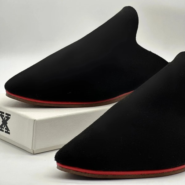 Noir - Baboucha Intemporelle - Air Babouche