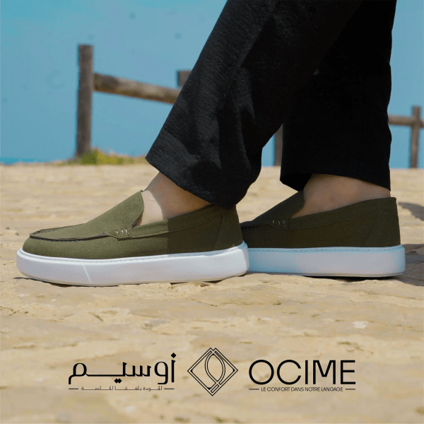 Mocassin Addler en Vert