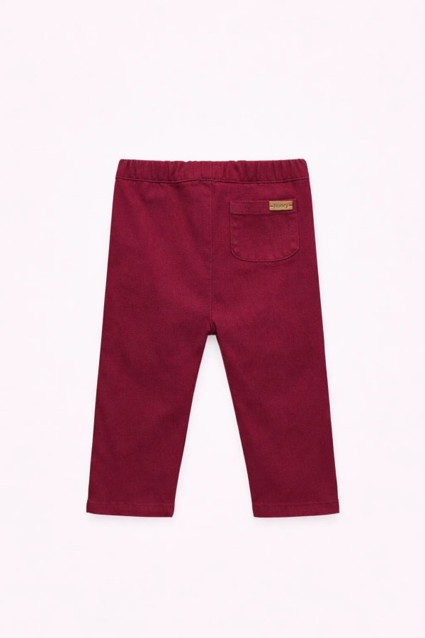 Pantalon enfant en gabardine  – Confort & élégance