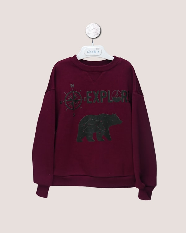 Sweat enfant « Explorer » – Style & Confort