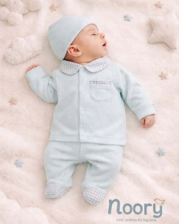 Pack dort bien grenouillère, moufles & Bonnet