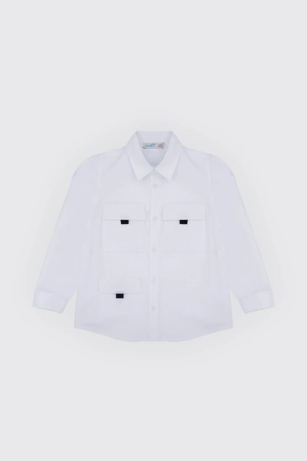 Chemise grandes poches