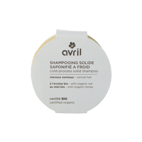 SHAMPOOING SOLIDE SAPONIFIÉ À FROID CHEVEUX NORMAUX 100G - CERTIFIÉ BIO