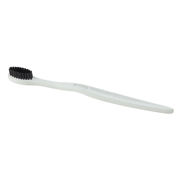 Manche pour brosse à dents à tête rechargeable en bioplastique vert