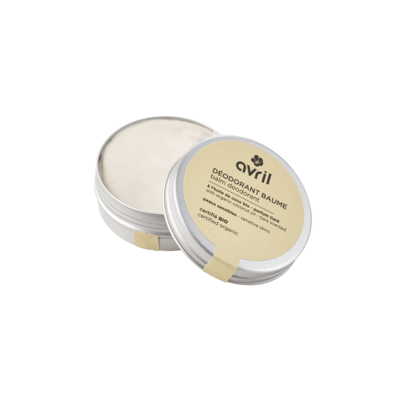 Déodorant baume peaux sensibles - parfum tiaré 85g certifié bio