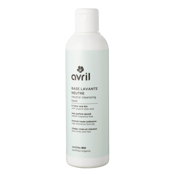 Base lavante neutre 240ml - Certifiée bio