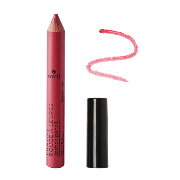 Crayon rouge à lèvres Camélia rose, Cosmos Organic