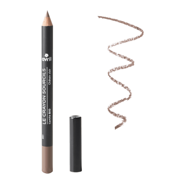 Crayon sourcils Châtain clair COSMOS Organic Ecocert